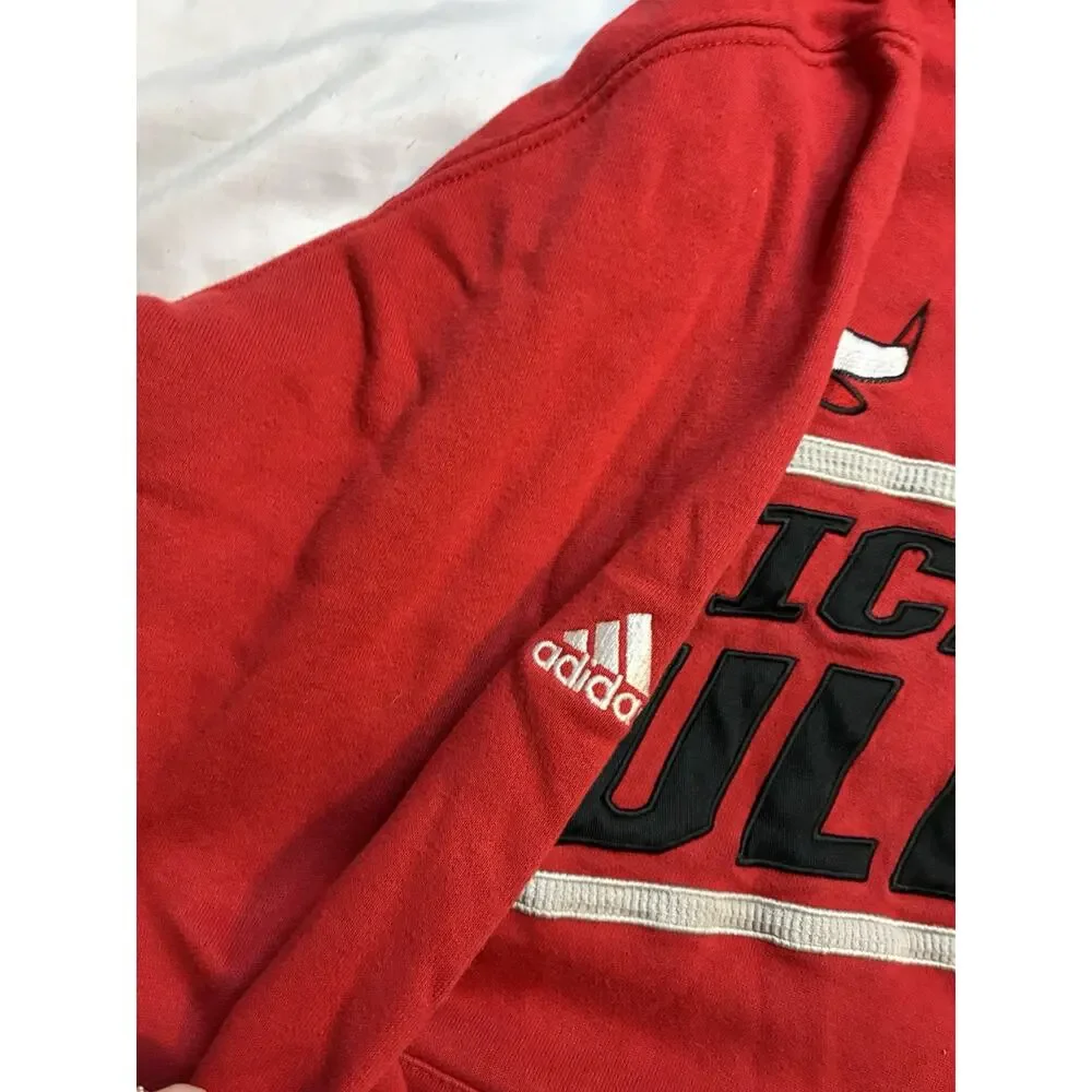 2014 Adidas Chicago Bulls Hoodie Size Large